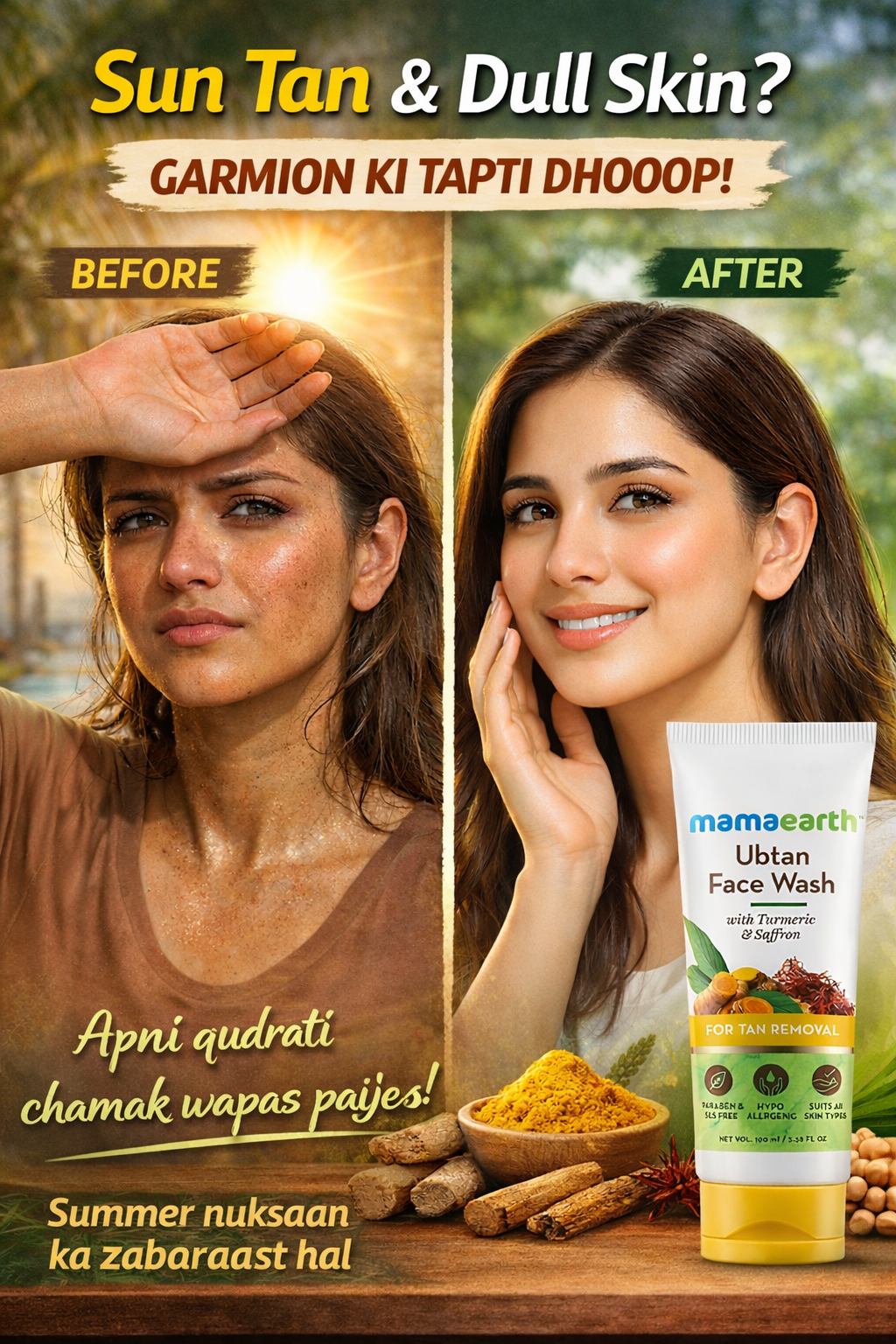 Mamaearth Ubtan Face Wash
